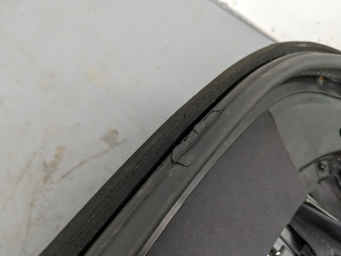 BMW E46 M3 330ci 325ci 323ci Convertible Black Fabric Folding Roof Soft Top 54347146359 *Damaged*