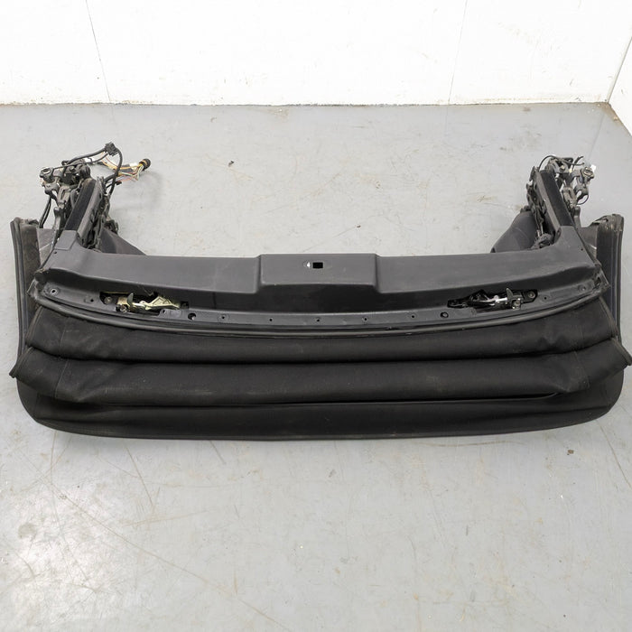 BMW E46 M3 330ci 325ci 323ci Convertible Black Fabric Folding Roof Soft Top 54347146359 *Damaged*