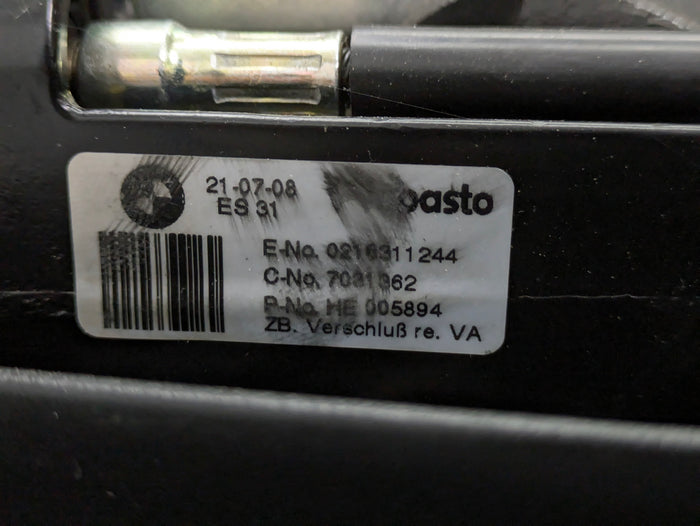 BMW E46 M3 330ci 325ci 323ci Convertible Black Fabric Folding Roof Soft Top 54347146359 *Damaged*