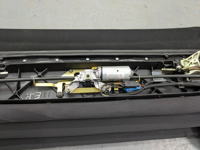 BMW E46 M3 330ci 325ci 323ci Convertible Black Fabric Folding Roof Soft Top 54347146359 *Damaged*