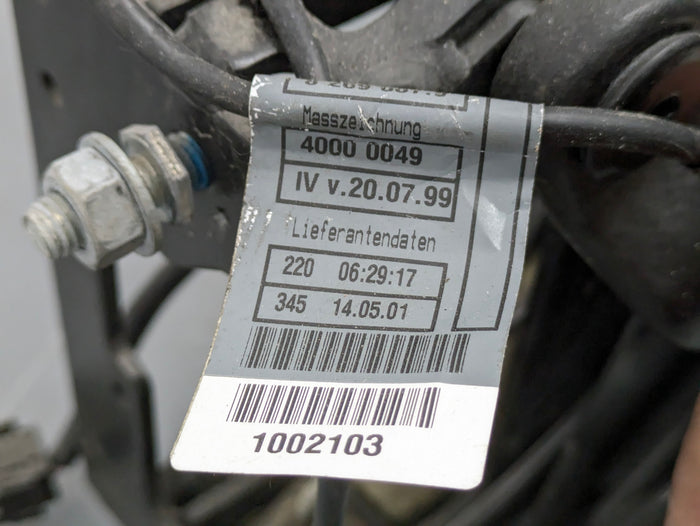 BMW E46 M3 330ci 325ci 323ci Convertible Black Fabric Folding Roof Soft Top 54347146359 *Damaged*