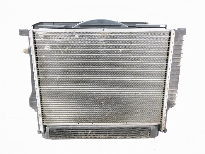 BMW E36 M3 Z3 M S50 S54 Engine Cooling Radiator & Fan Shroud 2227281 *Damaged*