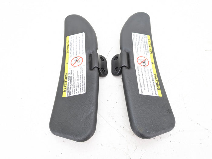 BMW Z3 M Roadster Left/Right Black Sun Visor Set 51168410185/51168410186