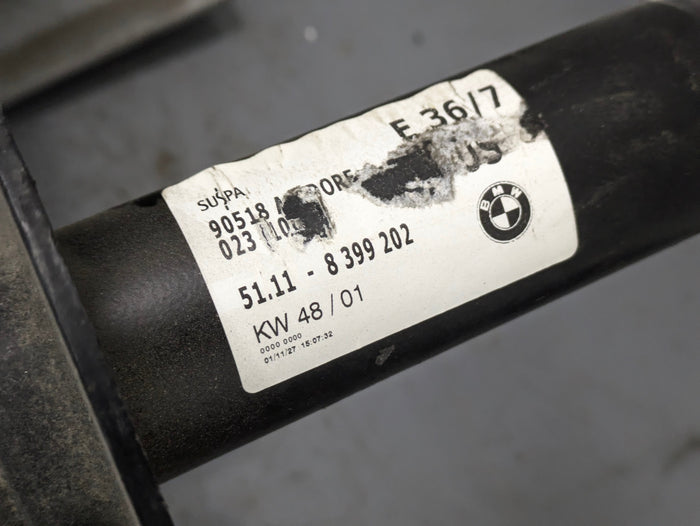 BMW Z3M Roadster/Z3M Coupe Front Bumper Titanium Silver (354) 51110307542 *DAMAGED*