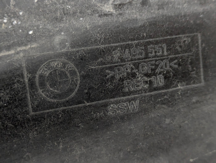 BMW Z3 M Coupe Roadster Underbody Floor Panel Covering 2495551