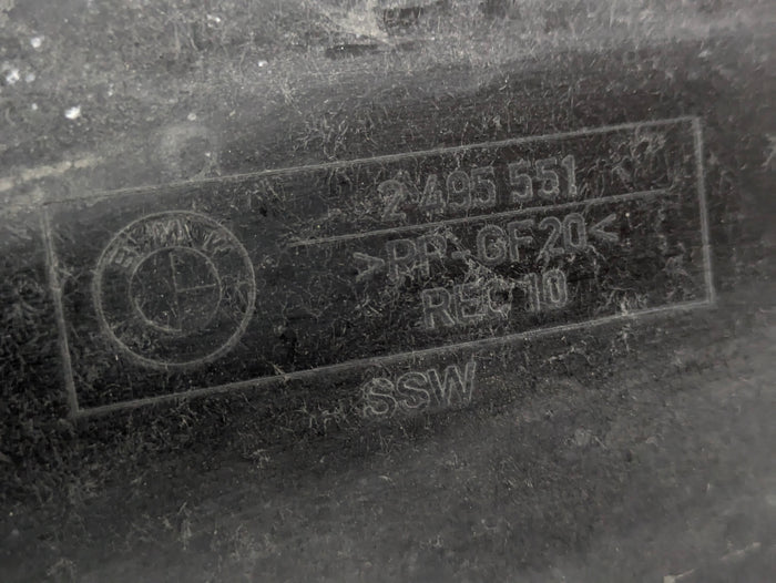 BMW Z3 M Coupe Roadster Underbody Floor Panel Covering 2495551