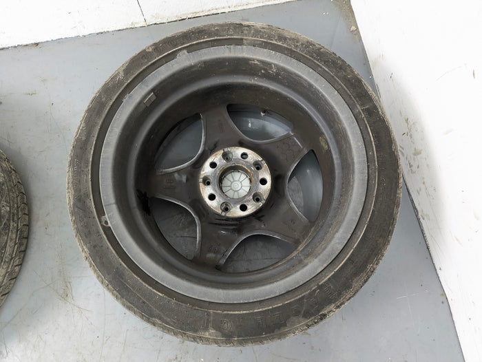BMW Z3 M Coupe Roadster Style 40 Roadstars Wheel Set Front & Rear Shadow Chrome
