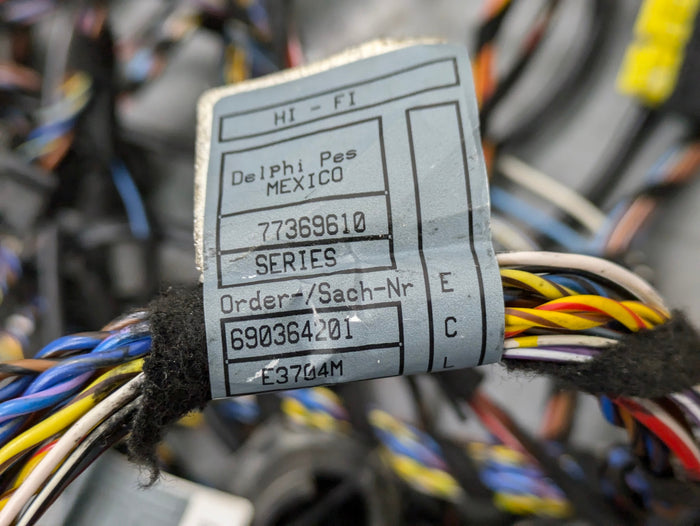 BMW Z3 M Complete Chassis Wiring Harness 61106917675 *Minor Damage*