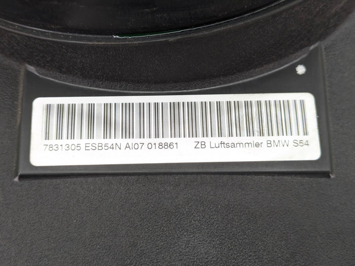 BMW Z3 M E46 M3 Z4 M S54 Engine Intake Manifold Plenum 11617835819