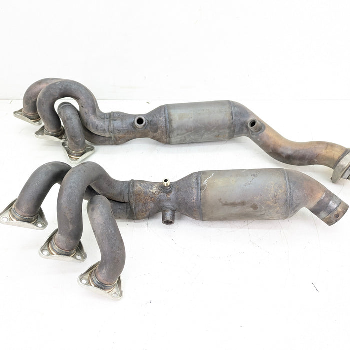 BMW Z3 M E46 M3 S54 Engine Exhaust Manifold Header Catalytic Converter Set 11627834673