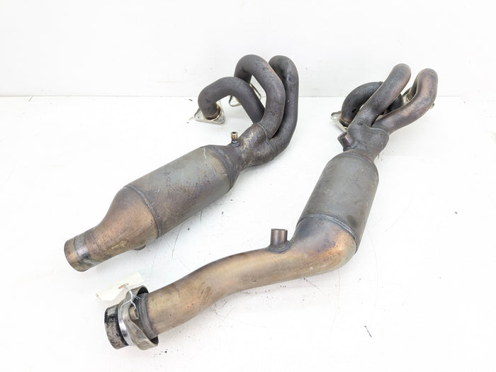 BMW Z3 M E46 M3 S54 Engine Exhaust Manifold Header Catalytic Converter Set 11627834673