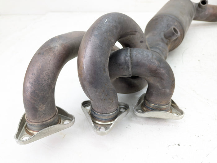 BMW Z3 M E46 M3 S54 Engine Exhaust Manifold Header Catalytic Converter Set 11627834673