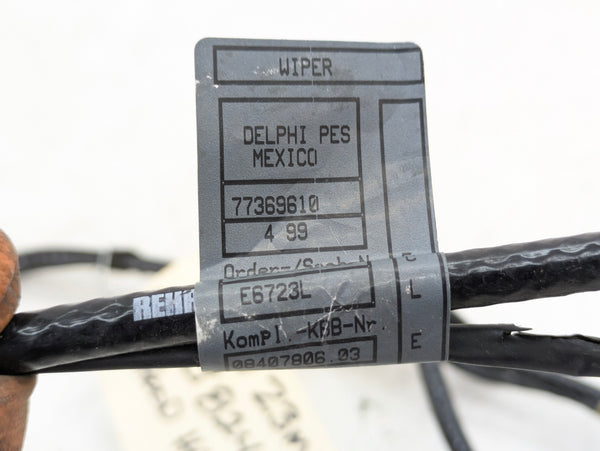 BMW Z3 M 3.0 2.8 Hood Windshield Washer Sprayer Harness 77369610 *Damaged*