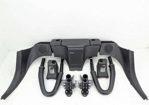 BMW Z3 M 3.0 2.8 Roadster Roll Over Bar Oddments Box Trim Set Black 51168410988 *Damage*