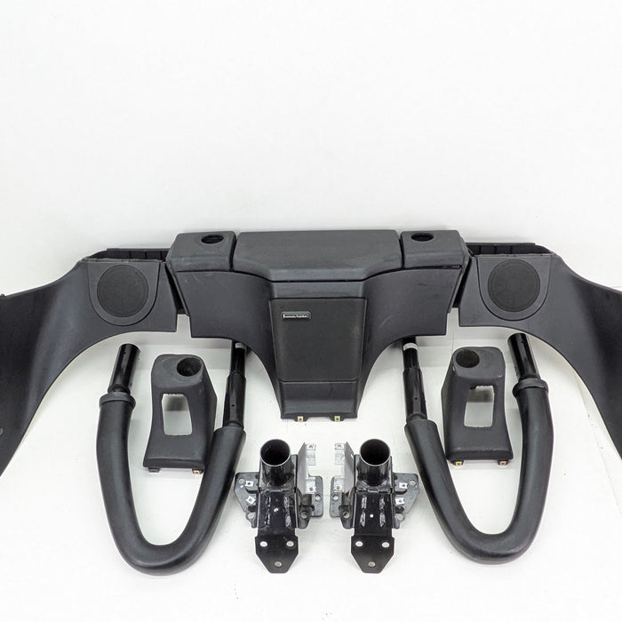 BMW Z3 M 3.0 2.8 Roadster Roll Over Bar Oddments Box Trim Set Black 51168410988 *Damage*