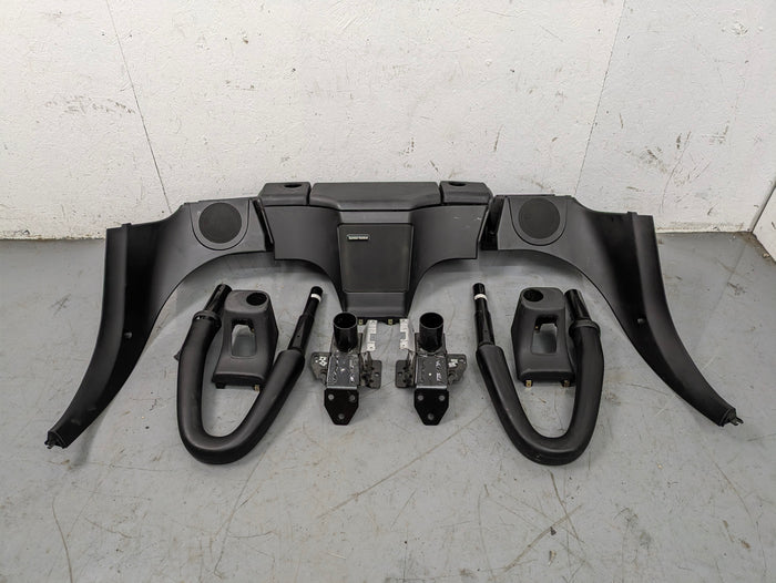 BMW Z3 M 3.0 2.8 Roadster Roll Over Bar Oddments Box Trim Set Black 51168410988 *Damage*