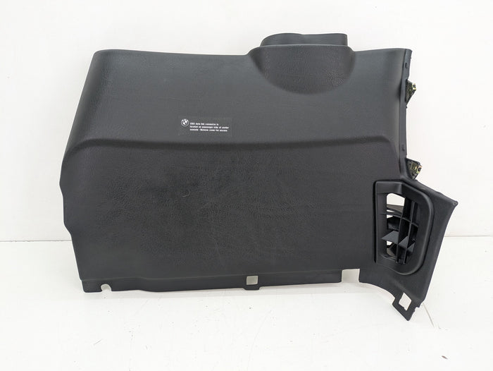 BMW Z3 M Roadster/M Coupe Left Under Dash Lower Knee Trim Panel Black 8397599 *DAMAGED*