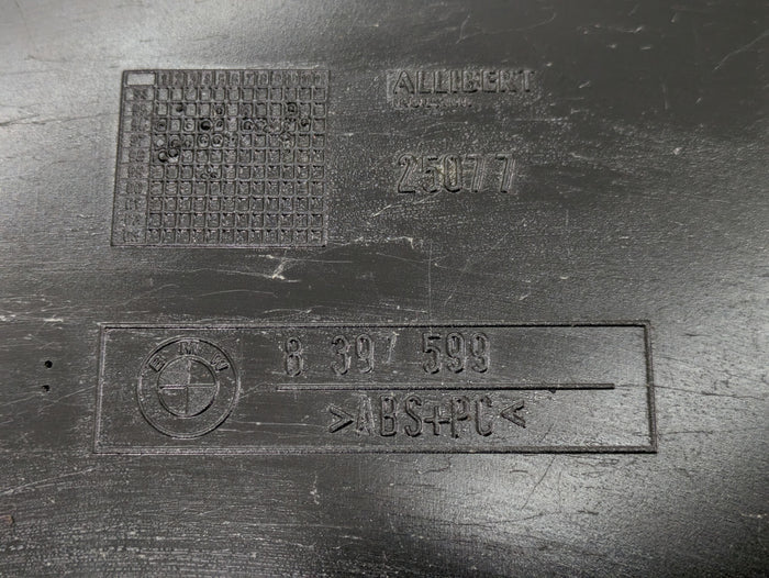 BMW Z3 M Roadster/M Coupe Left Under Dash Lower Knee Trim Panel Black 8397599 *DAMAGED*