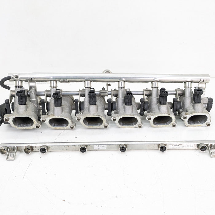 BMW Z3 Z4 M E46 M3 S54 Individual Throttle Body ITB Intake & Rail 13547840422