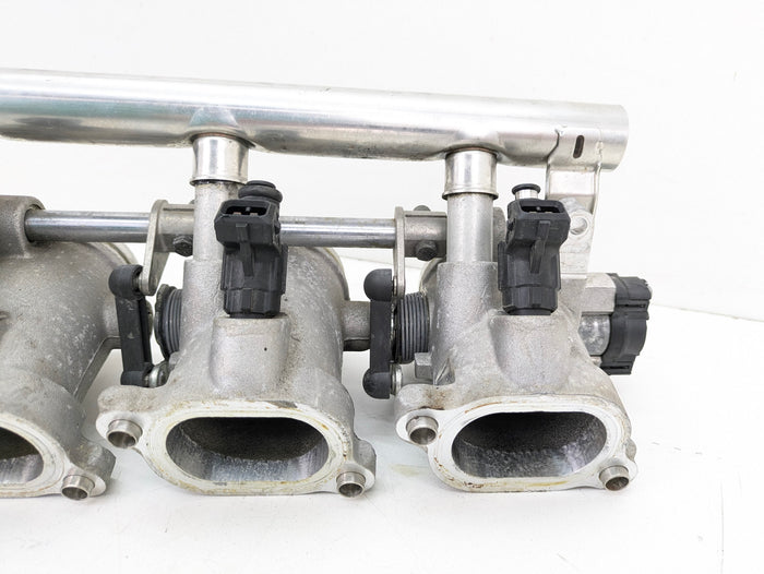 BMW Z3 Z4 M E46 M3 S54 Individual Throttle Body ITB Intake & Rail 13547840422