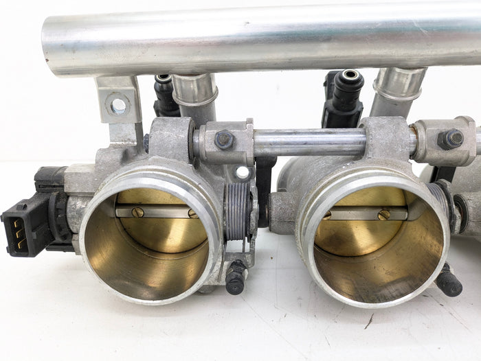 BMW Z3 Z4 M E46 M3 S54 Individual Throttle Body ITB Intake & Rail 13547840422