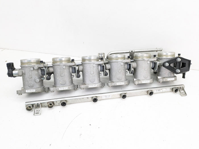 BMW Z3 Z4 M E46 M3 S54 Individual Throttle Body ITB Intake & Rail 13547840422