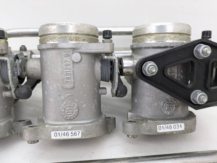 BMW Z3 Z4 M E46 M3 S54 Individual Throttle Body ITB Intake & Rail 13547840422