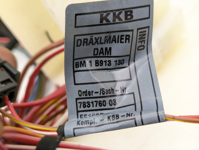 BMW Z3 M Coupe Roadster S54 Oxygen O2 Sensor Manual Transmission Wiring Harness 12517831760