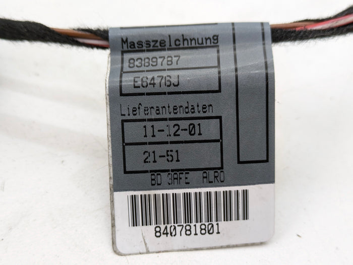 BMW Z3 M Roadster Black Upper Interior Windshield Trim & Dome Light 8401081