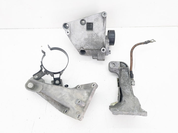 BMW Z3 M Roadster Coupe S54 Engine Mount & AC Compressor Bracket Set Left & Right 2229779