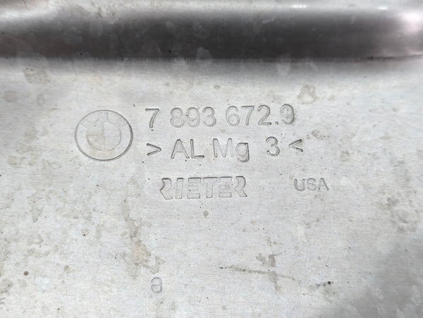 BMW Z3 M Roadster Coupe S54 Exhaust Engine Mount Heat Shield Set 7893673/7893672