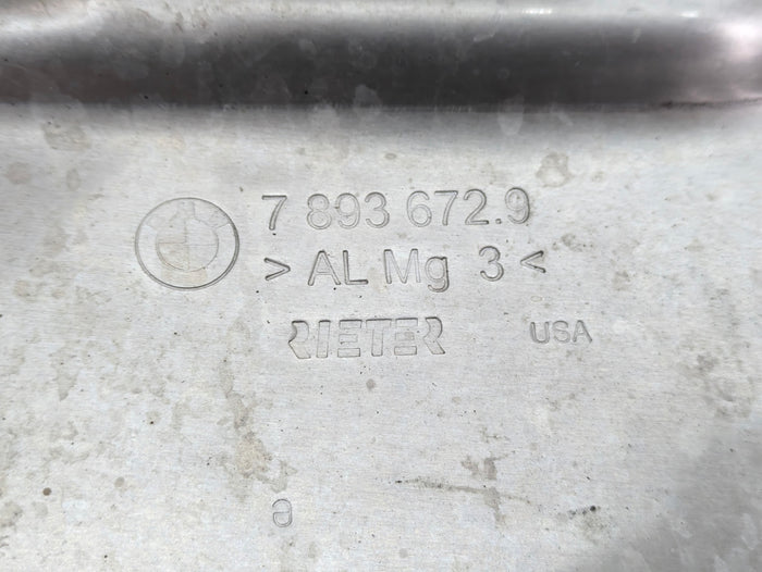 BMW Z3 M Roadster Coupe S54 Exhaust Engine Mount Heat Shield Set 7893673/7893672