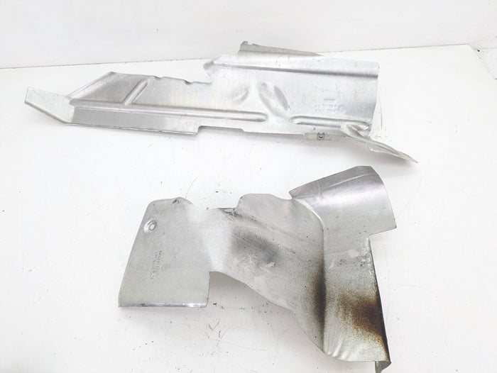 BMW Z3 M Roadster Coupe S54 Exhaust Engine Mount Heat Shield Set 7893673/7893672