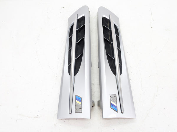 BMW Z3 M Roadster/M Coupe Left/Right Side Hood/Fender Vent/Grille Titan Silver (354) 2492959/2492960