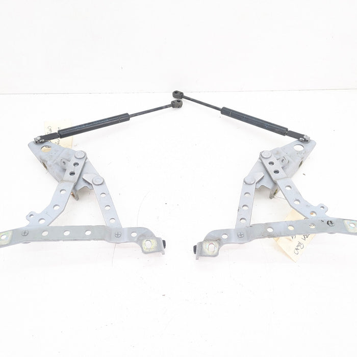 BMW Z3 M Roadster/M Coupe Left & Right Hood Hinges Set Titan Silver (354) 41618398665/41618398666