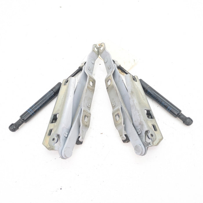 BMW Z3 M Roadster Left & Right Trunk Hinges Set Titan Silver (354) 8397327/8397328/2497679