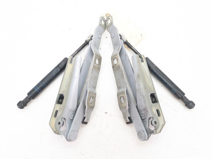 BMW Z3 M Roadster Left & Right Trunk Hinges Set Titan Silver (354) 8397327/8397328/2497679