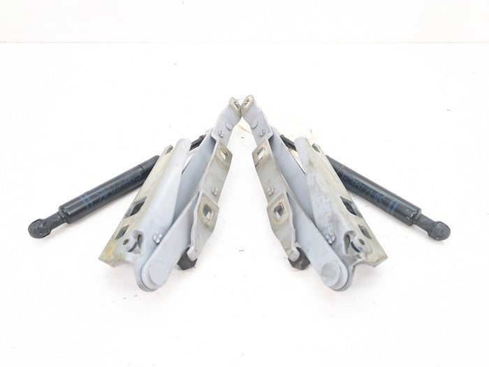 BMW Z3 M Roadster Left & Right Trunk Hinges Set Titan Silver (354) 8397327/8397328/2497679