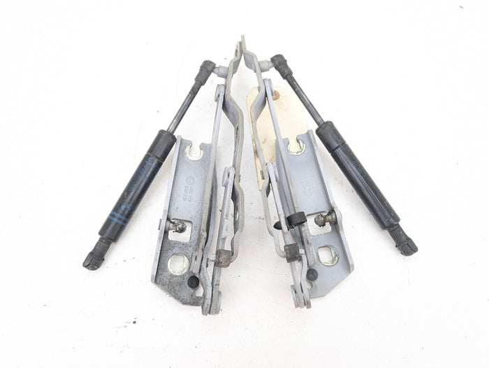 BMW Z3 M Roadster Left & Right Trunk Hinges Set Titan Silver (354) 8397327/8397328/2497679