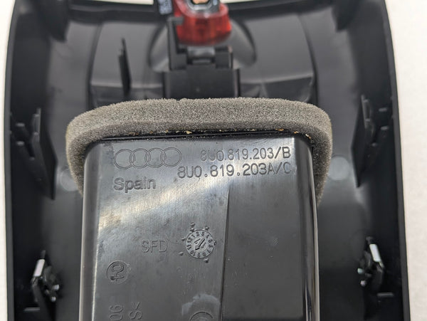 2015-2018 Audi 8U Q3 Rear Center Console Air Vent Grille & Panel Trim 8U0864376/8U0819203C