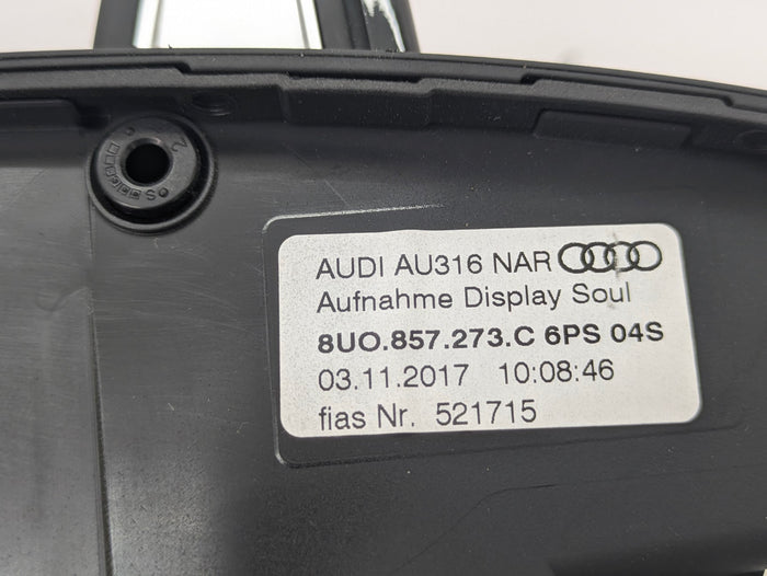 2015-2018 Audi 8U Q3 Multi Media Radio Navigation Display Screen 8UO857273C