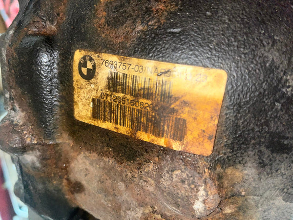 BMW F30 335i 335xi Manual Transmission Rear Differential 3.23 7603757