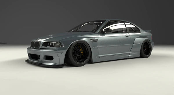 BMW E46 M3 Pandem Rocket Bunny Style Widebody Kit – Proper Parts Co