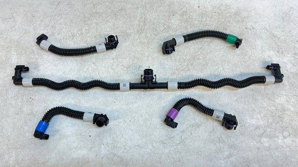 TESLA MODEL 3 HIGH VOLTAGE BATTERY INTERNAL COOLANT HOSES SET 1091894-00-E / 1521567-00-A