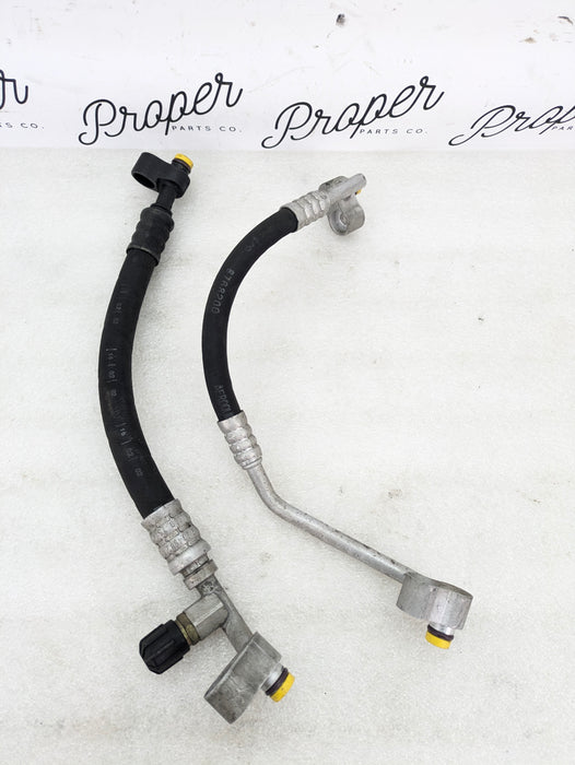BMW E46 330ci 328ci 325ci 323ci A/C Air Conditioning Condenser Evaporator Dry Pressure Line Suction Hoses 6914361/6908754