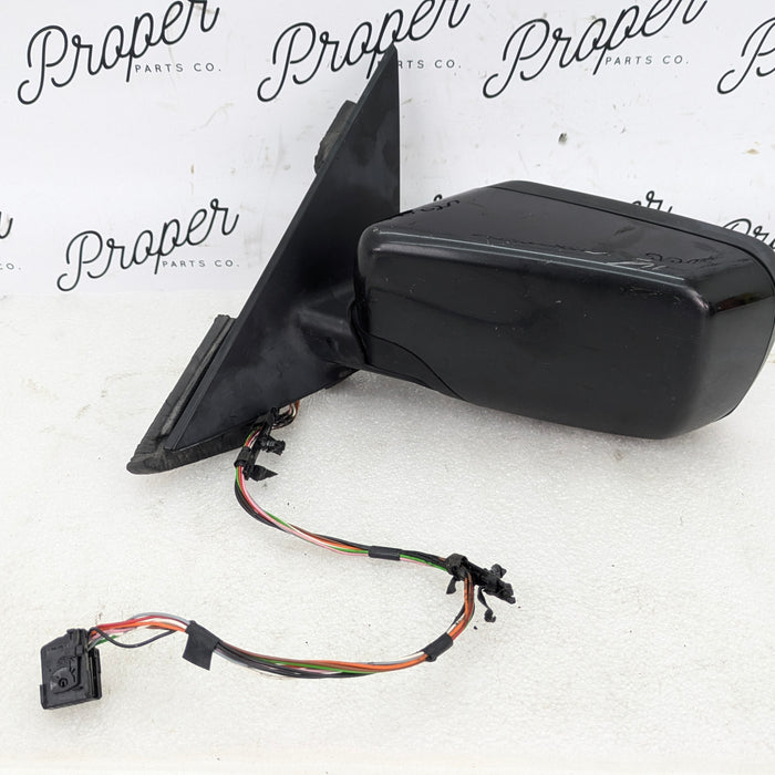 BMW E46 330i 328i 325i 323i Sedan/Wagon Left Side View Wing Mirror Black 51167153087