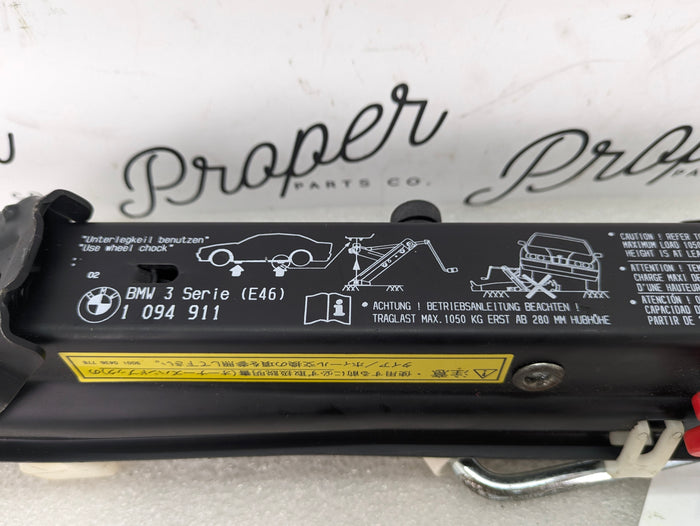 BMW E46 330ci 328ci 325ci 323ci Emergency Spare Tire Jack Tool 1094911