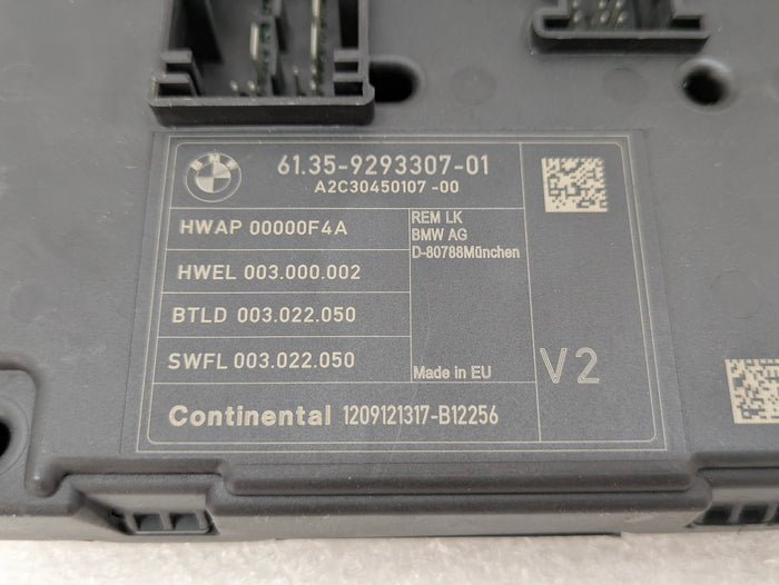 BMW F30 F33 F31 F32 F34 F36 3 & 4 Series Trunk Power Distribution Fuse Box 9261110