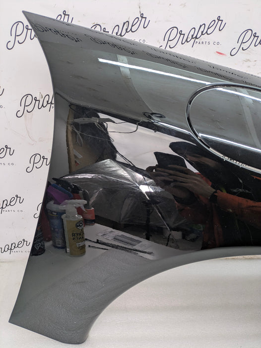 Porsche 996.2 911 Carrera 4 Right/Passenger Side Front Fender W/Fuel Door Schwarz/Black (041) 99650303207GRV