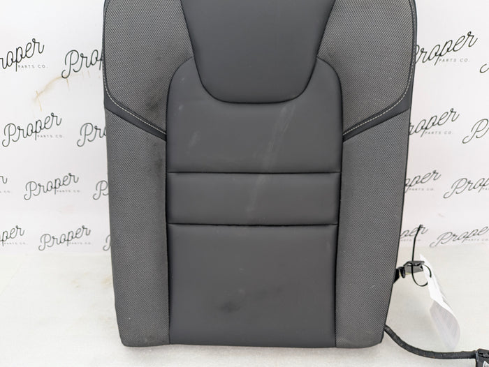 2021 Volvo V60 T6 R-Design Rear Left Black Leather Upper Seat Back *DAMAGED*